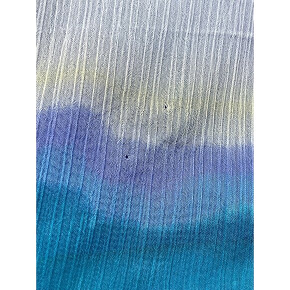 I.N.C. Womens Blue Multicolor Sleeveless Top M FLAWS - Picture 8 of 11